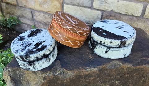 Round Jewelry Case