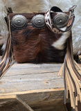 Cowhide & Conchos Sally Bag