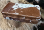 Cowhide Jewelry Case