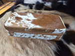 Cowhide Jewelry Case