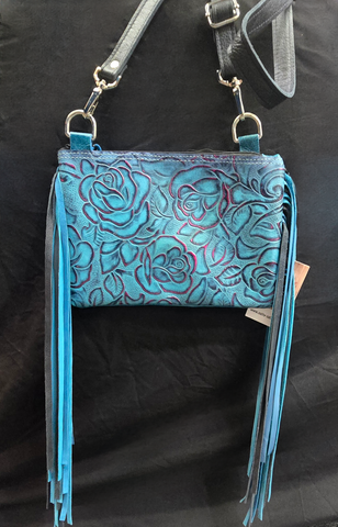 Annie Bag Turquoise Rose