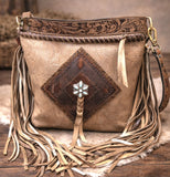 Luxury, Leather, Fringe & ALL Western Sally Bag