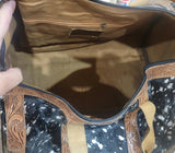 Silver Acid Duffle Bag