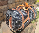 Silver Acid Duffle Bag