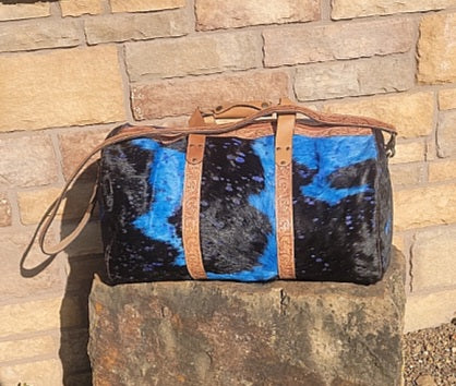 Royal Blue/ Black Duffle Bag – Saltysallys