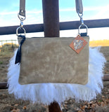 Annie Bag Wooly Turquoise Copper