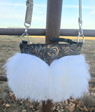 Annie Bag Wooly Turquoise Copper