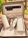 Tooled Leather Jewelry Case