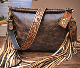 Luxury, Leather, Fringe & ALL Western Sally Bag