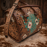 Speedy Bag Turquoise Chec