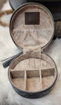 Jewlery Case  Grey Embossed